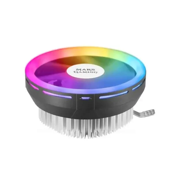 Mars Gaming Ventilador CPU 120mm con Disipador – Iluminacion RGB – Velocidad Max. 2000rpm