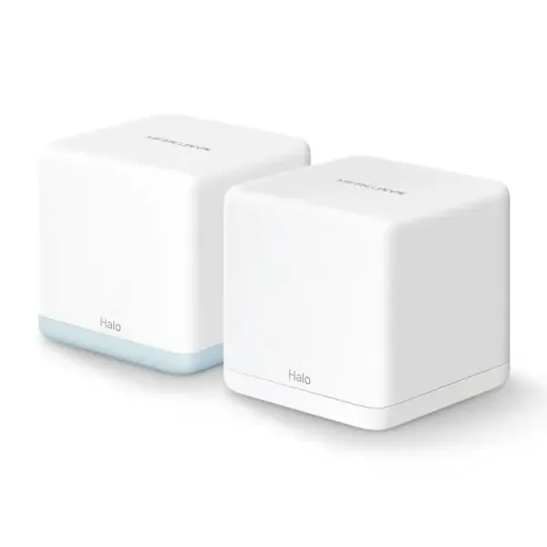 Mercusys H32G Sistema Wi-Fi 5 Mesh AC1200 Dual Band – 2 Unidades Halo – Cobertura hasta 260 m² – Color Blanco