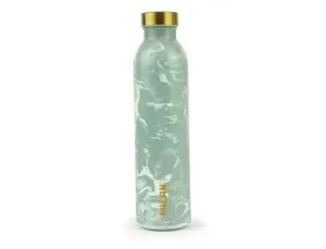 MILAN BOTELLA PORTALIQUIDOS MILAN ACERO INOXIDABLE SERIE LAVA VERDE 350 ML