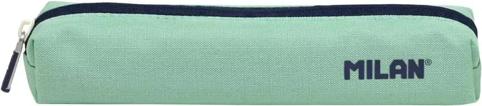 Milan Serie 1918 Estuche Mini Redondo – Tejido Resistente a las Roturas y Rasgaduras – Medidas 20,5×4,5x5cm – Color Verde