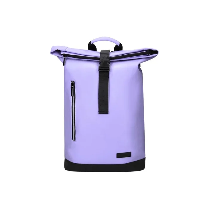 Mochila antartik roll pack waterproof enrollable gran capacidad color lavanda 480x130x280mm