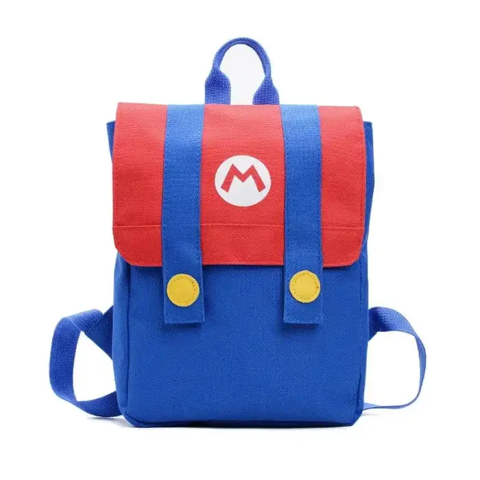 Mochila escolar de Mario y Luigi