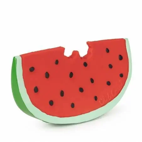 Mordedor Caucho natural Wally the Watermelon Sandía-Oli&Carol