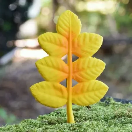 Mordedor Hoja dorada caucho natural-Lanco