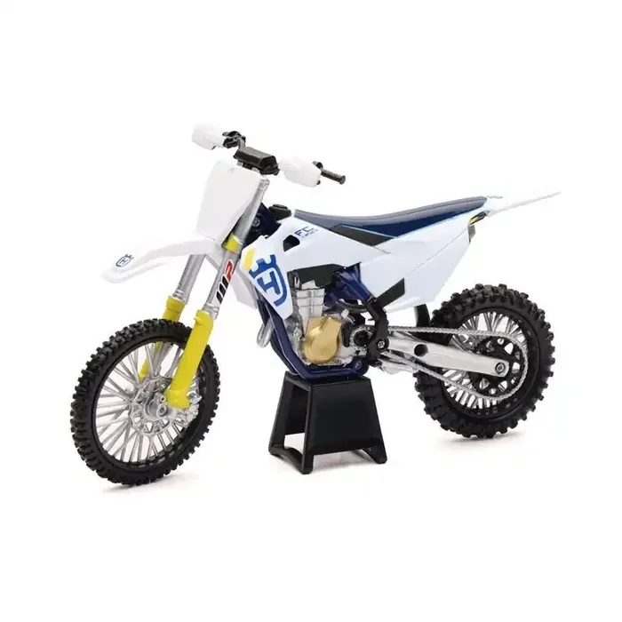 Moto juguete Husqvarna FC450 NewRay escala 1 12 réplica longitud 17cm edad +5 años Motocross
