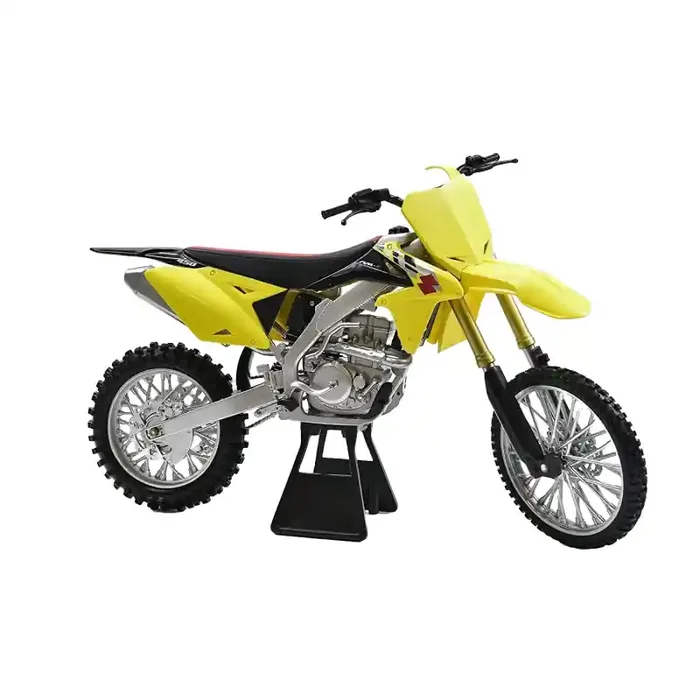 Moto juguete Suzuki RM-Z450 escala 1 6 NewRay Die-Cast longitud aproximada 35cm