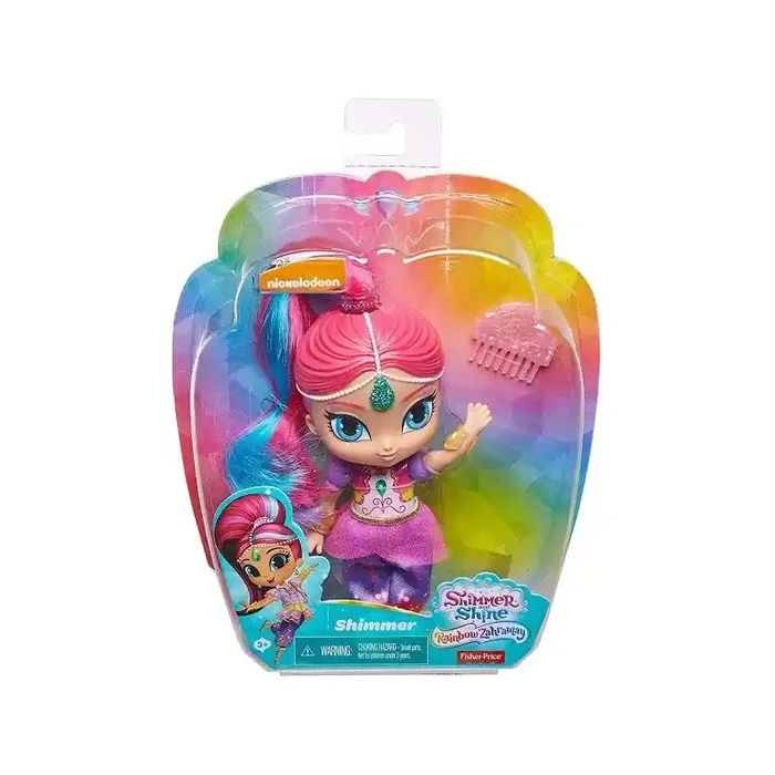 Muñeca Shimmer arcoiris de Shimmer y Shine de Fisher-Price