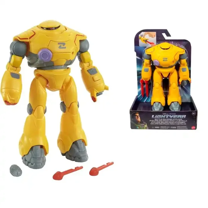 Muñeco Pixar Lightyear Cyclops Figura con movimientos de juguete edad +4 años Mattel HHJ87
