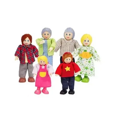 Muñecos familia Hape