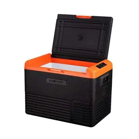 Muvip Nevera de Compresor Portatil 50L – Proteccion Bateria Vehiculo – Temperatura -20º/+20º – Conexion 12/24/220V – Consumo 70W – Compresor Silencioso – Control Bluetooth – Color Gris