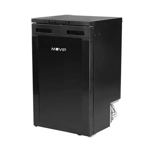 Muvip Nevera Fija con Compresor 12V 82 Litros 80W – Color Negro