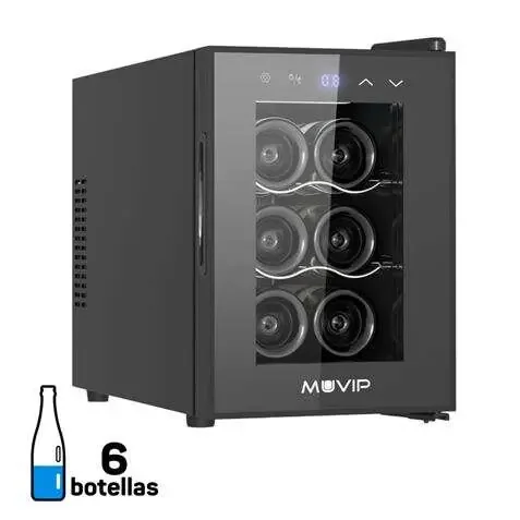 Muvip Vinoteca 6 Botellas – 58W – 39cm