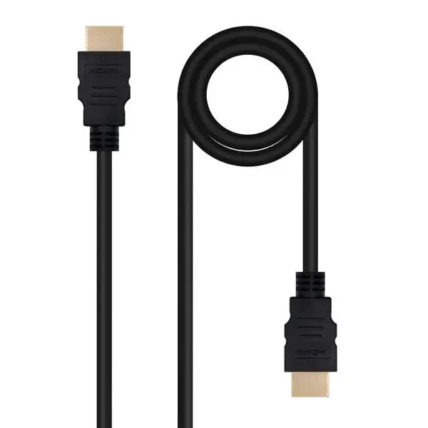 Nanocable Cable HDMI v2.0 Macho a HDMI v2.0 Macho 0.50m – 4K@60Hz 18Gbps – Color Negro