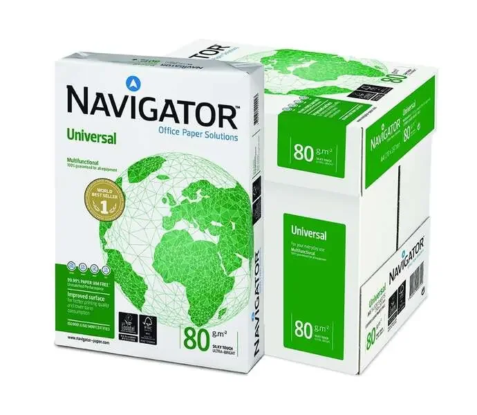 Navigator Papel A4 80gr. 210x297mm (500 Hojas) Blanco (5 uds)