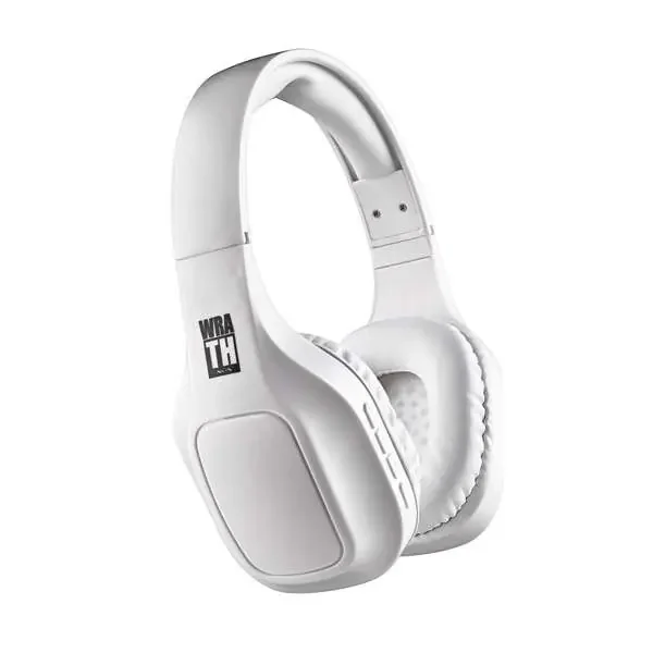 NGS Artica Wrath Auriculares Bluetooth 5.1 con Microfono – Diadema Ajustable – Almohadillas Acolchadas – Autonomia hasta 12h – Manos Libres – Color Blanco
