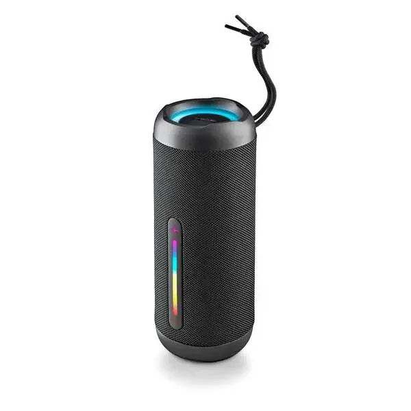 NGS Roller Furia 2 Altavoz Bluetooth 30W TWS – Iluminacion LED – Autonomia hasta 9h – Resistencia al Agua IPX7 – Color Negro