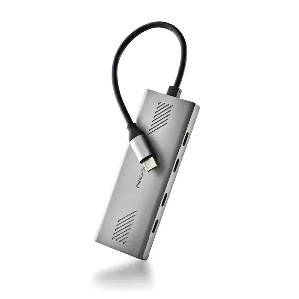 NGS Wonder 4-C 4 en 1 Hub USB-C – 4x USB-C – Velocidad de Transmisión hasta 5 Gbps