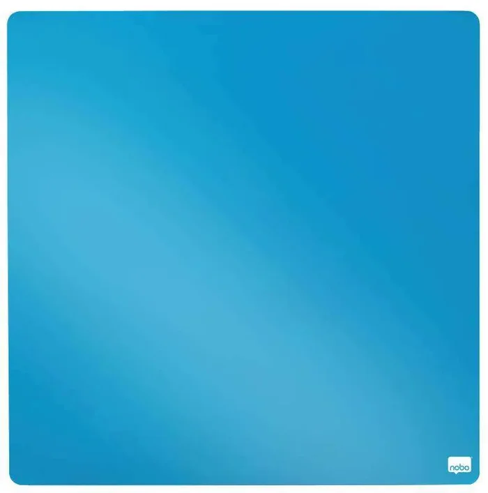 Nobo Tile Mini Pizarra Magnetica 360x360mm – sin Marco – Borrado en Seco – Azul