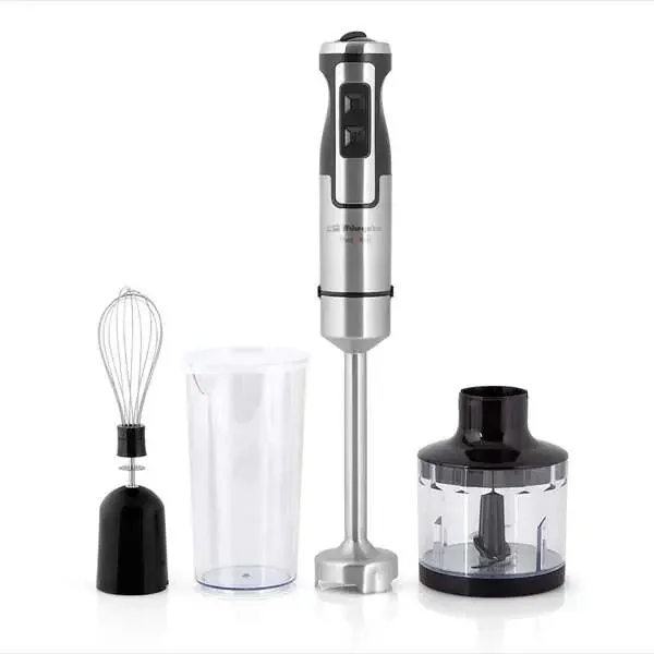 Orbegozo BT 2760 Batidora de Mano Multifuncional – Potente Motor DC de 1000W – Selector de Velocidad con Funcion Turbo – Accesorios Incluidos – Practico y Silencioso