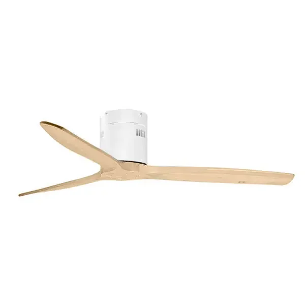 Orbegozo CF 112132 Ventilador de Techo Moderno – Potente Motor DC de Bajo Consumo – 6 Velocidades – Mando a Distancia – Sistema Reversible – Estetica de Madera Natural