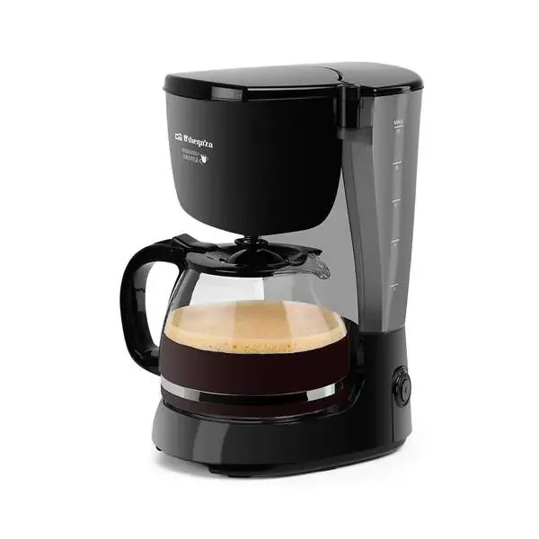 Orbegozo CG 4061 Cafetera de Goteo Ideal para Tertulias – Capacidad para 12 Tazas – Filtro Permanente – Jarra de Cristal – Apagado Automatico – Proteccion Anti Goteo – Placa Antiadherente