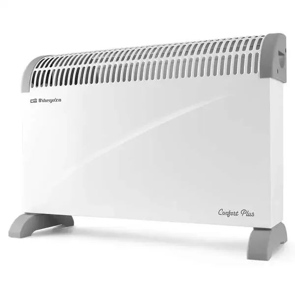 Orbegozo Convector Orbegozo CV 4000 A – Expulsion de Aire Caliente por la Parte Superior – Control con Interruptores Luminosos y Termostato Regulable – Potencia Ajustable
