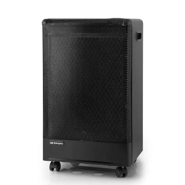 Orbegozo Estufa Catalitica H 55 – Potencia Maxima 3000W – Asas y Ruedas para Transporte – Encendido Piezoelectrico – Triple Sistema de Seguridad – Clase Energetica A