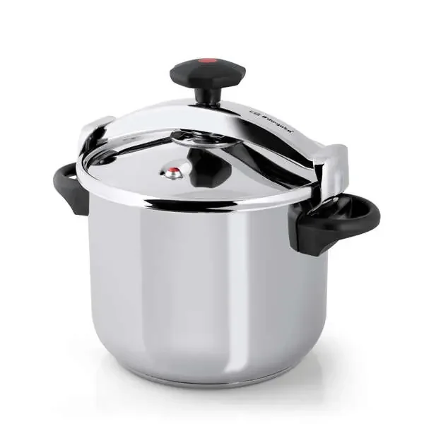 Orbegozo HPL 6070 Olla a Presion Clasica – Tecnologia y Seguridad Garantizadas – Sistema de Cierre Progresivo – Triple Seguridad – Apta para Todo Tipo de Fuegos