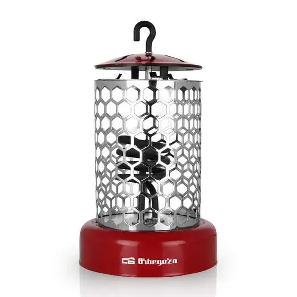 Orbegozo LO 7000 Estufa Electrica Compacta y Segura – Potencia de 400W – Diseño Ultra Plano – Resistencia Blindada – Gancho Incorporado – Ideal para Combatir el Frio en Invierno