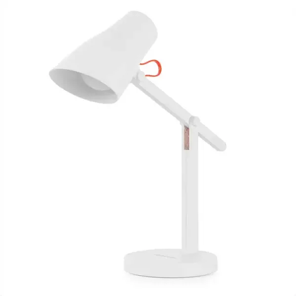 Orbegozo LP 6000 Lampara LED de Escritorio – Luz Regulable en 3 Modos – Bateria Recargable – Panel Tactil – Diseño Clasico con Acabado Moderno