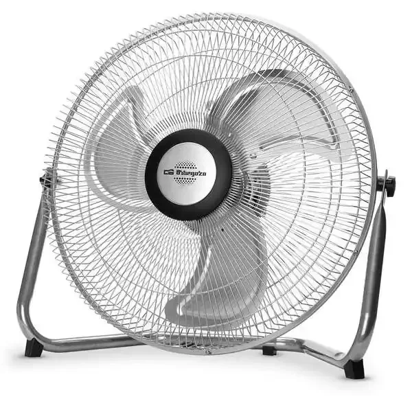 Orbegozo PW 1240 Ventilador Industrial Potente y Seguro – 3 Velocidades de Ventilacion – Motor Eficiente y Bajo Consumo – Rejilla de Proteccion – Asa de Transporte – Base Estable