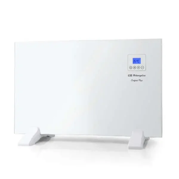 Orbegozo REH 1000 a Panel Radiante – Diseño Slim – Mando a Distancia – Programacion Diaria y Semanal – Proteccion contra Sobrecalentamiento – Potencia 1000W