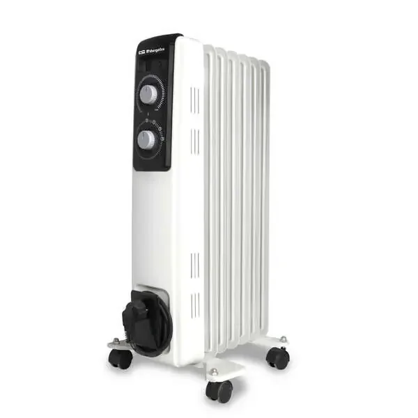 Orbegozo RF Radiador de Aceite Confort Series – Potencia Ajustable – Diseño Elegante – Alta Inercia Termica – Facil Manejo y Transporte – Seguridad Garantizada