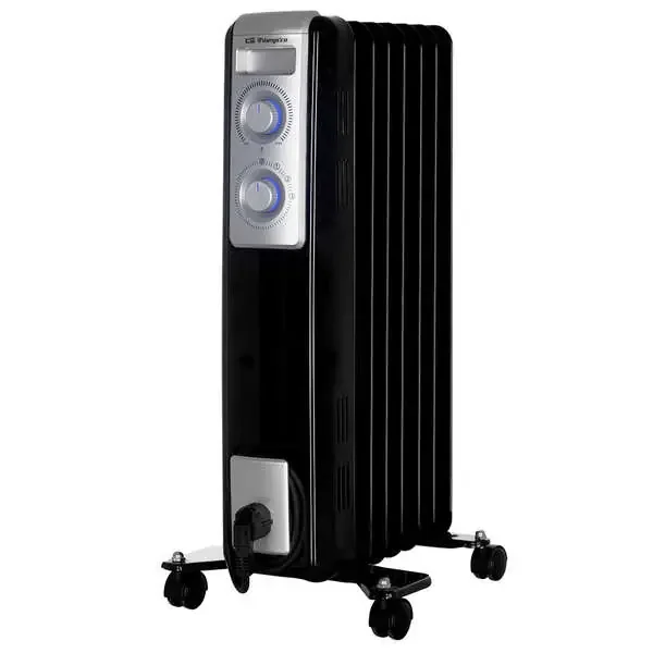 Orbegozo RN-1500 Radiador de Aceite Elegance – Potente y Silencioso – Potencia Maxima 1500W – Diseño Moderno – Facil de Transportar – Seguro y Eficiente