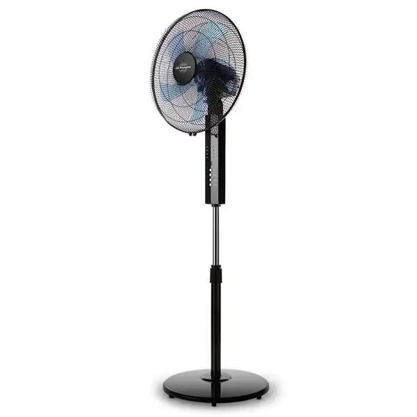 Orbegozo SF 0244 Ventilador de Pie – Potente Motor de 55W – 3 Velocidades de Ventilacion – Temporizador Programable hasta 7.5h – Mando a Distancia – Silencioso
