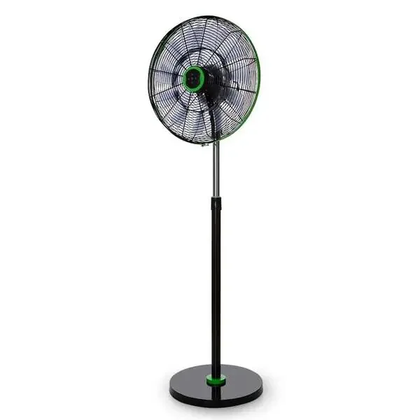 Orbegozo SF 0248 Ventilador de Pie Silencioso – Motor DC de Cobre Brushless – 18 Aspas – 11 Velocidades – Temporizador de 9h – Mando a Distancia