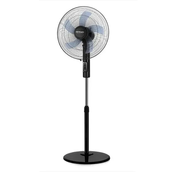 Orbegozo SF 1140 Ventilador de Pie – Potente Rendimiento con 3 Velocidades de Ventilacion – Cabezal Oscilante Multiorientable – Seguro y Silencioso