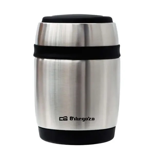 Orbegozo TRSL 380 Termo Pequeño Antiderrame – Capacidad 350ml – Acero Inoxidable – Conserva Temperatura 12 Horas – Taza Aislante Termica – Diseño Compacto y Ligero