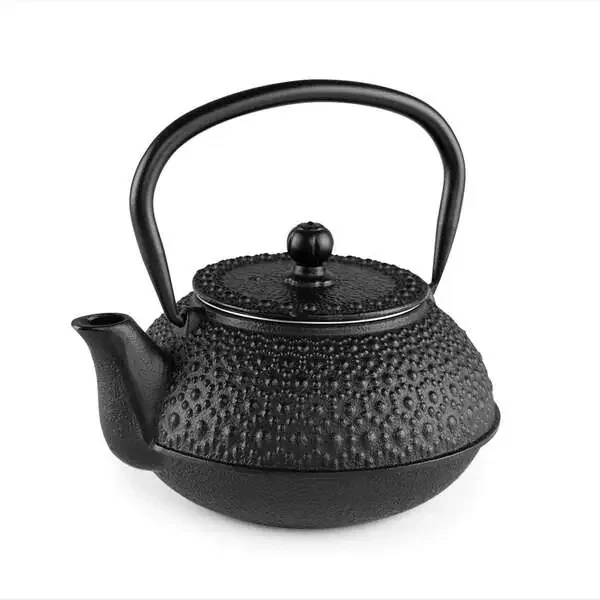 Orbegozo TTH-500 Tetera Tetsubin Hierro Fundido – Diseño Tradicional Japones – Capacidad 500ml – Interior Esmaltado – Filtro de Acero Inoxidable – Apta para Todo Tipo de Fuegos