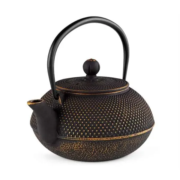 Orbegozo TTH-800 Tetera Tetsubin Elegancia y Tradicion en tu Mesa – Capacidad 800ml – Interior Esmaltado – Filtro de Acero Inoxidable – Apta para Todo Tipo de Fuegos