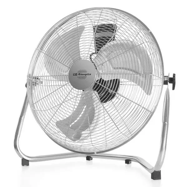 Orbegozo Ventilador Industrial – Potente y Seguro – Aspas de 45cm – 3 Velocidades – Antivuelco – Facil de Transportar