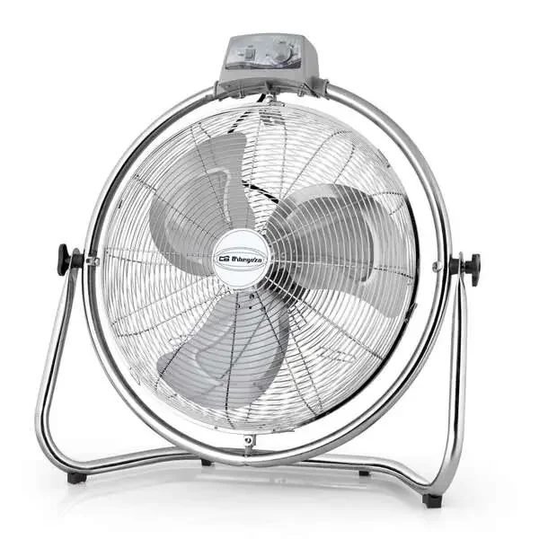 Orbegozo Ventilador Industrial Oscilante Potente y Seguro – 45W de Potencia – 3 Velocidades – Asa de Transporte – Rejilla de Proteccion – Cabezal Oscilante