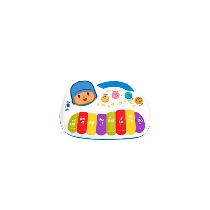 Órgano Elctrónico Pocoyo Con Luces Y Sonidos piano con 8 teclas +36 meses de edad