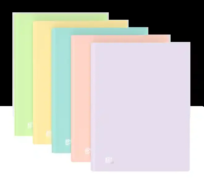 Oxford A4 20F PP TR Past St – Cuaderno de Notas con Tapa Dura – Formato A4 – 20 Hojas – Papel Resistente – Diseño Moderno y Elegante (10 uds)
