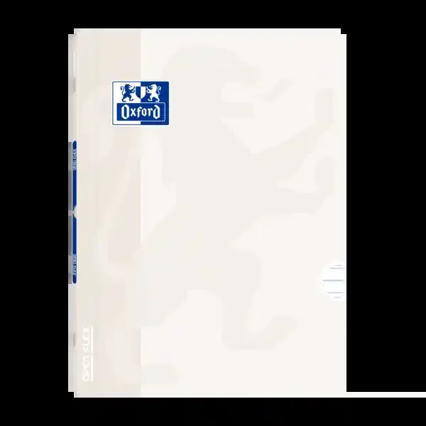 Oxford Libreta Grapada Openflex A4 – Tapa de Plastico Resistente – Grapada para Mayor Durabilidad – Pauta 3.5 con Margen para una Escritura Ordenada – 48 Hojas de Papel Blanco de Alta Calidad (10 uds)