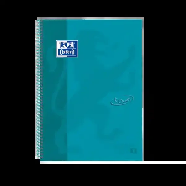 Oxford School Touch Europeanbook 1 A4+ Tapa Extradura – Cuaderno de Tamaño A4+ – Tapa Resistente de Extradura – Cuadricula de 5×5 – 80 Hojas (5 uds)