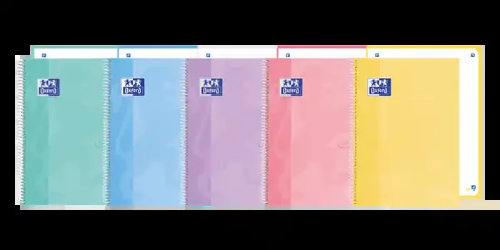 Oxford School Touch Europeanbook 1 Dotbook A4+ – Tapa Extradura – Dots 5×5 – 80 Hojas – Colores Surtidos (5 uds)