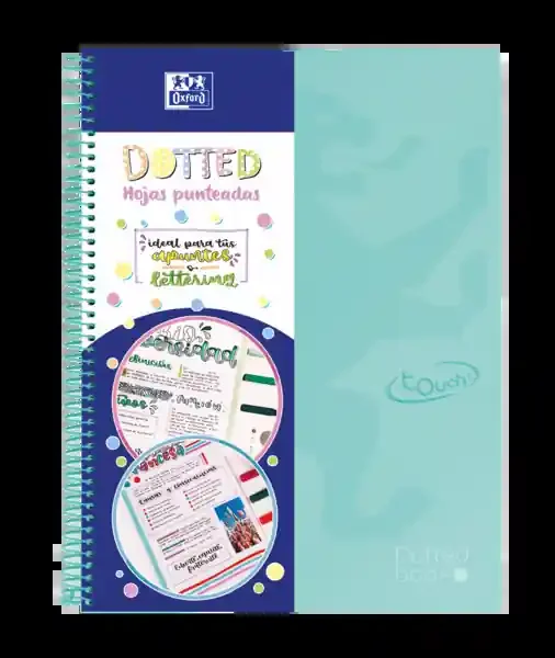 Oxford School Touch Europeanbook Dotbook A4+ – Tapa Extradura – Dots 5×5 – 80 Hojas (5 uds)