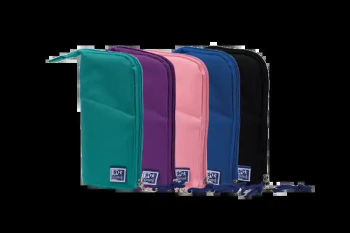 Oxford Teen Cubilet Estuche – Diseño Juvenil y Colorido – Incluye Surtido de Utiles Escolares – Ideal para Adolescentes (12 uds)