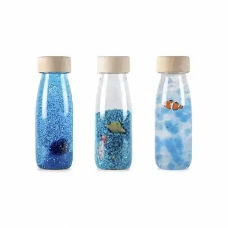 Pack de 3 botellas sensoriales serenity float, sound y spy bottles – PETIT BOUM